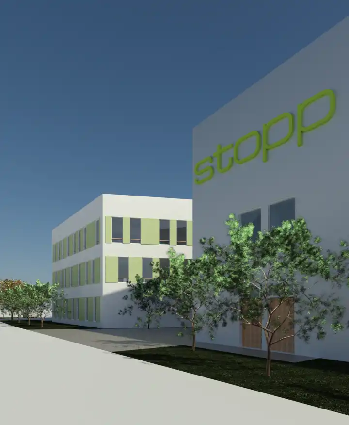 Neubau einer Logistikanlage für medizinisches Mobilar in Teupitz Neubau einer Logistikanlage für medizinisches Mobilar in Teupitz