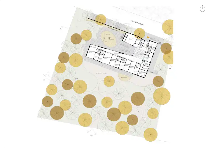 Neubau einer KITA in Mittenwalde - Wettbewerbsprojekt