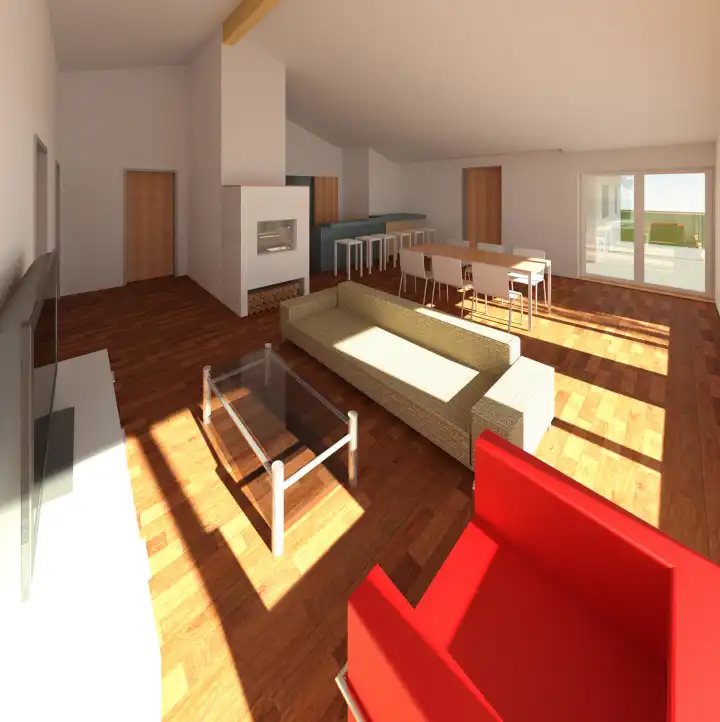 Umbau und Erweiterung eines Einfamilienhauses im Außenbereich – Mittenwalde
