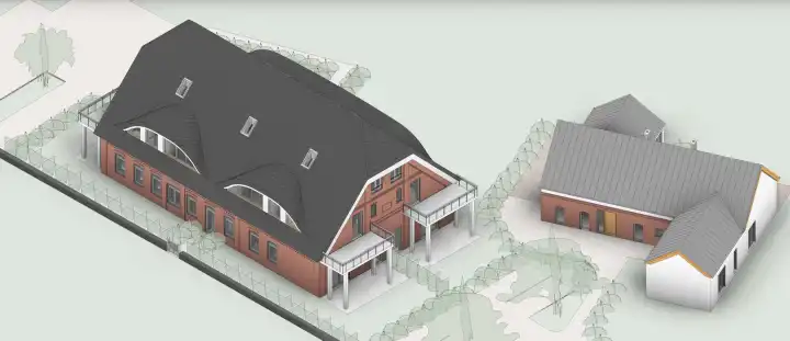 Umbau eines alten Bauernhauses zu Ferienwohnungen - Hittenbergen Umbau eines alten Bauernhauses zu Ferienwohnungen - Hittenbergen