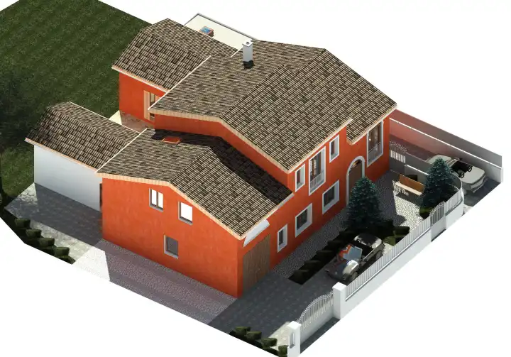 freistehendes Wohnhaus mit Innenhof in Mittenwalde freistehendes Wohnhaus mit Innenhof in Mittenwalde