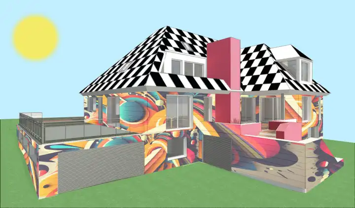 Umbau eines Wohnhauses aus den 1970er Jahren Umbau eines Wohnhauses aus den 1970er Jahren